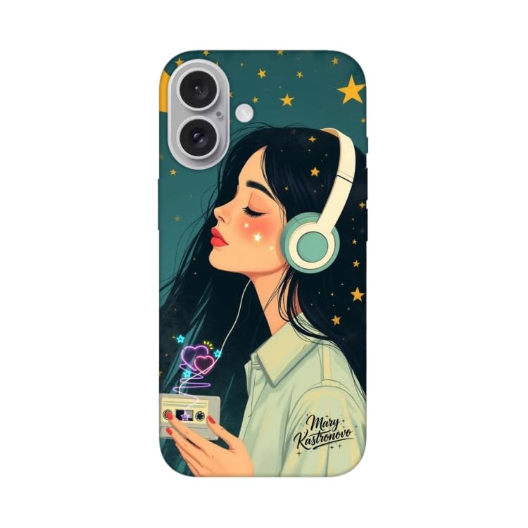 Design 18 Silicone Printed mobile case compatible with iPhone 16 Plus