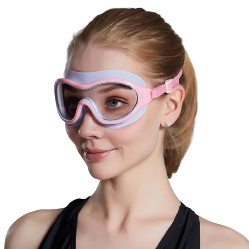 Professional Silicone Swimming Goggles for Men and Women - Leak Proof and Fog Proof - Wide Angle Clear Vision - Comfortable and Durable Design - 2199 Multicolor