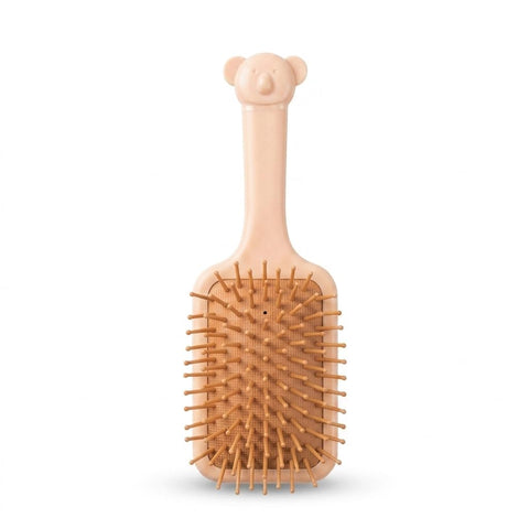 Catch Up Baby Hair Brush Soft Bristles Gentle Scalp Care Newborn Infant Toddler Brush Safe Comfortable Handle Detangling Baby Hair Grooming Tool