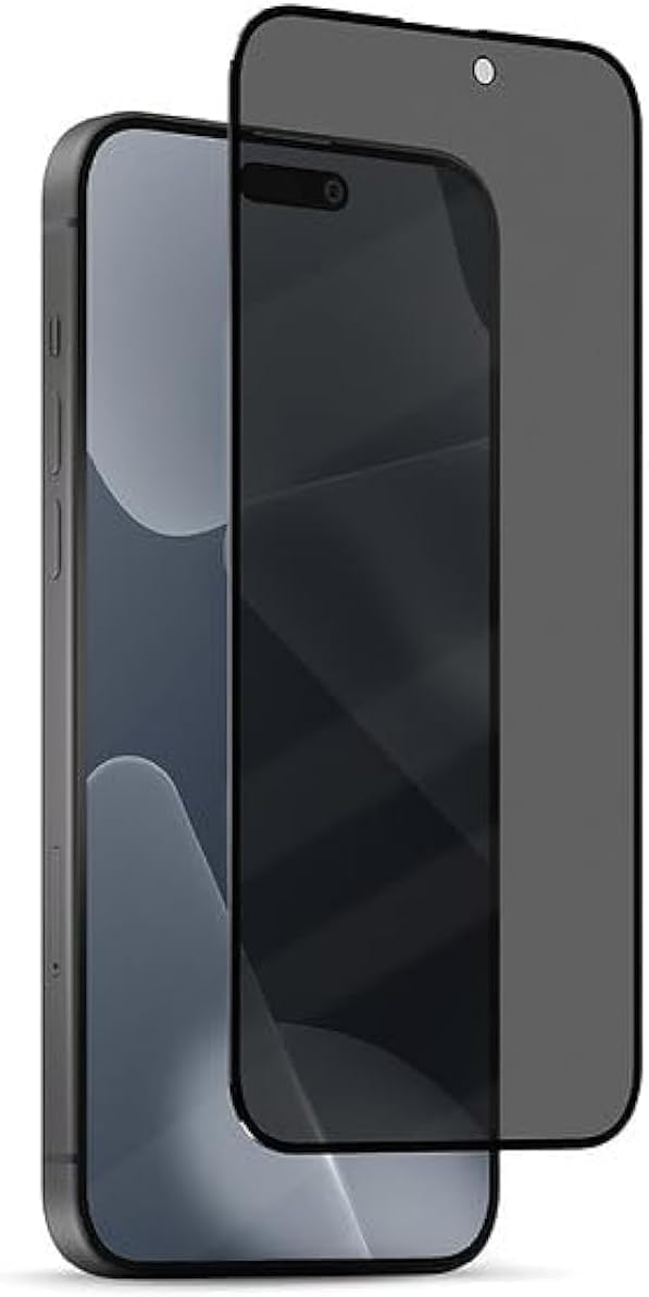 Privacy Anti-Spy Screen Protector with Black Frame for Apple iphone (17 Pro Max)