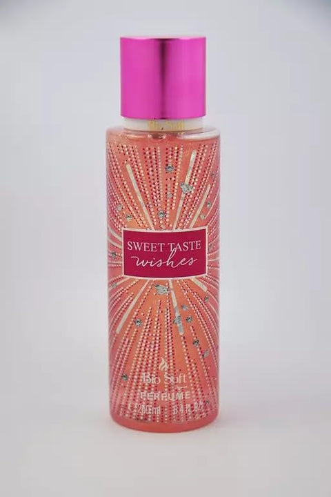 bio soft Sweet Taste Wishes Shimmer Body Splash