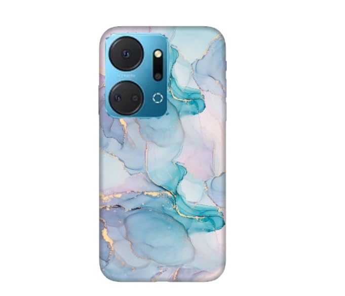 New design number 10124 Silicone Printed mobile case compatible with Honor X7a