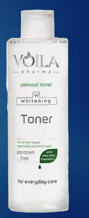 Viola Deep Cleansing & Pore Tightening Toner Removes Makeup & Gives Your Skin Instant Freshness Enriched With Vitamin C & E & Aloe Vera To Hydrate, Brighten & Freshen All Day Long. 220ml