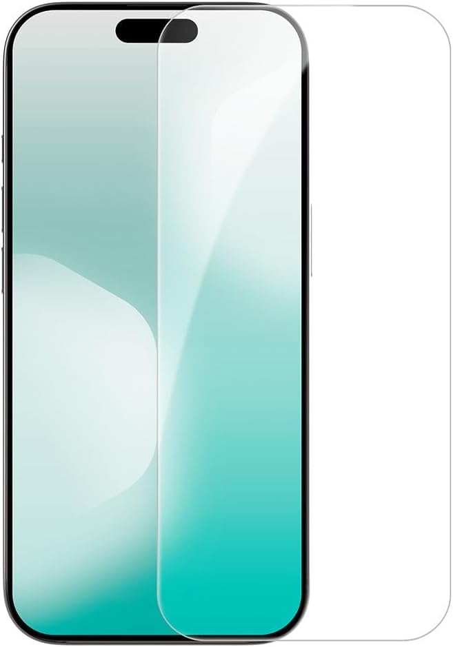 Screen Protector Full Cover Clear Glass for 17 6.3 Tempered Glass Screen Protector Edge to Edge Clear Screen Protector for iPhone 17 Tempered Glass Clear Edge to Edge Screen Protector Clear