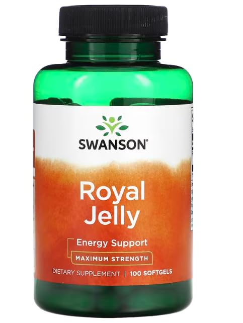 Royal Jelly Maximum Strength – Energy & Wellness Support – 100 Softgels