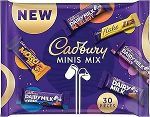 Cadbury Minis Mix Chocolate 30 Pieces