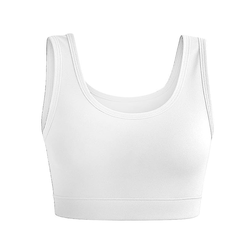 White gold sweet cotton Womens Cotton soft bra wide strap