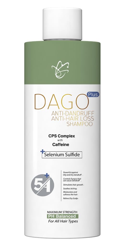 Generic Dago Plus Anti Dandruff Shampoo 250Ml, Liquid, Unisex-Adults