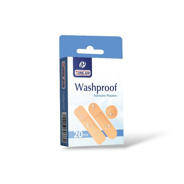 CURE AID Wash Proof Plaster 20 Pcs