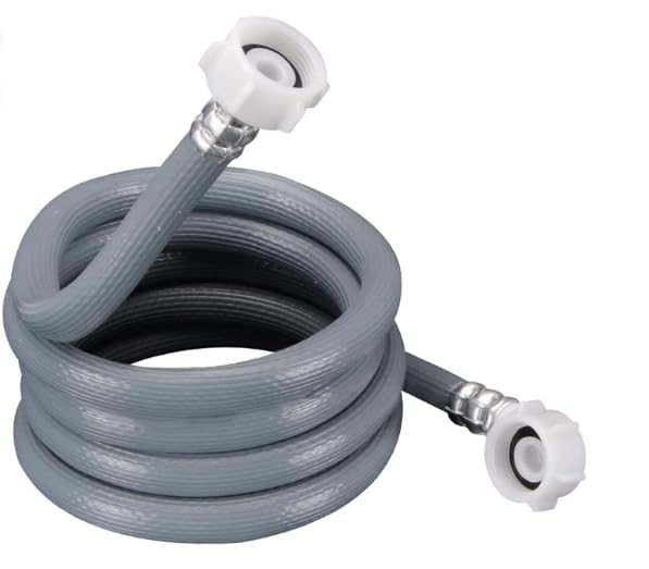 Turkish Washing Machine Hose (2 Meter) Anti-Burst Anti-Kink PVC Material High Pressure Water Pressure (5 Years Warranty) Suitable for Washing Machine and Dishwasher