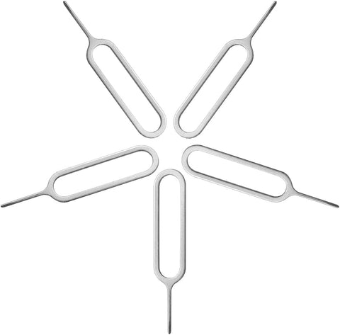Portal Electronics Sim Card Tray Pin Eject Removal Tool Needle Opener 5 Pack for Smartphones,Mifi, Wireless Hotspot,4G&5G Sim Card Routers.