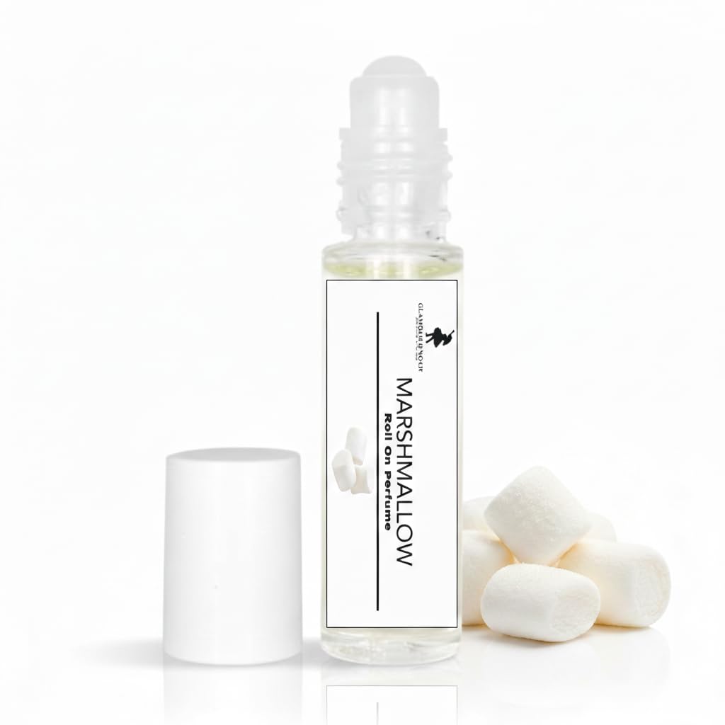 Glamour D Nour Marshmallow Roll on Perfume 8 ml, Transparent
