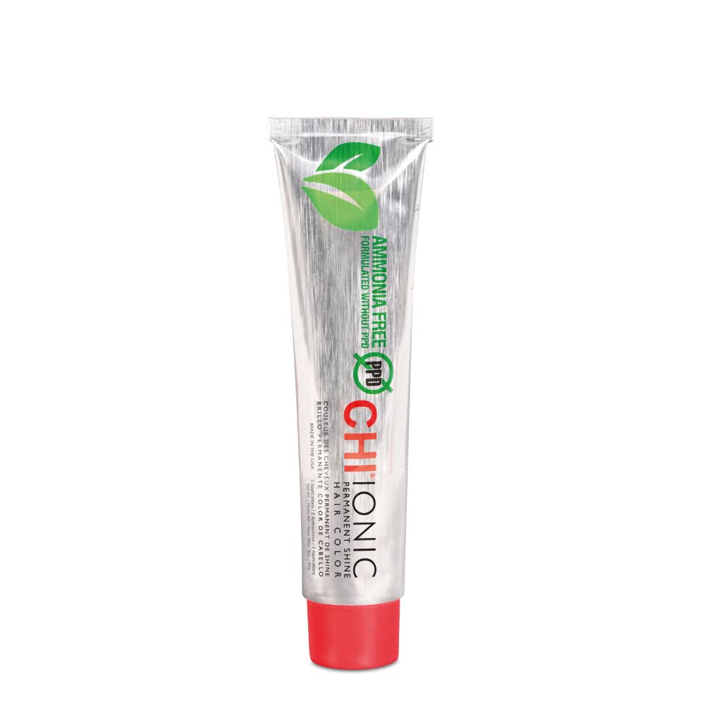 CHI IONIC PERMANENT SHINE HAIR COLOR UL-12A - ULTRA LIGHT ASH BLONDE