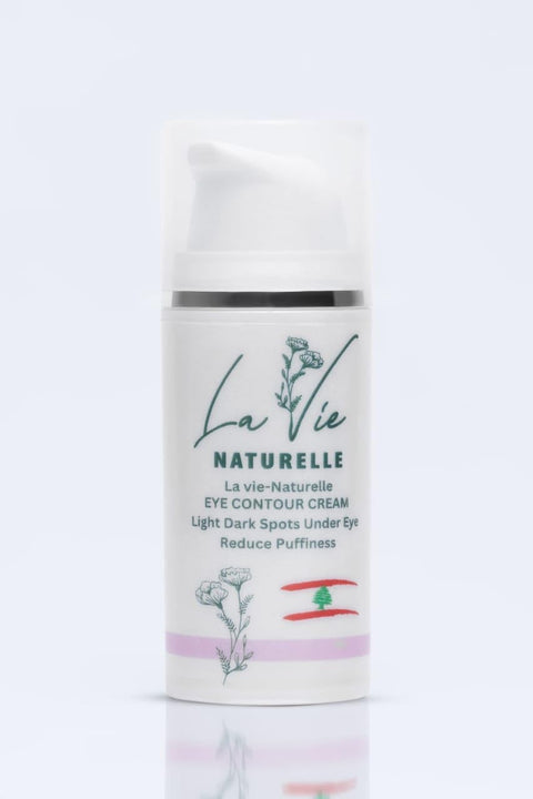 La Vie Naturelle Eye Contour Cream, Natural Formula for Dark Spots and Puffiness Reduction, Under Eye Treatment