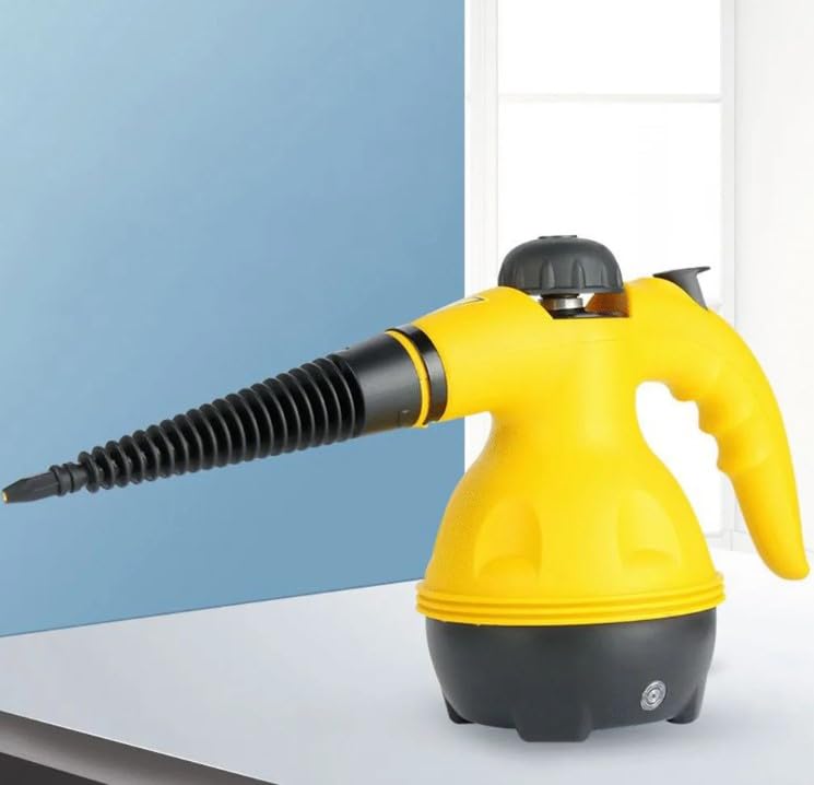 Steam Cleaner 1000W, steam cleaner vacuum, steam cleaner handheld, with Multiple Nozzles and Safety Lock - High-Temperature Pressurized Cleaning for Stain Removal - Includes Accessories