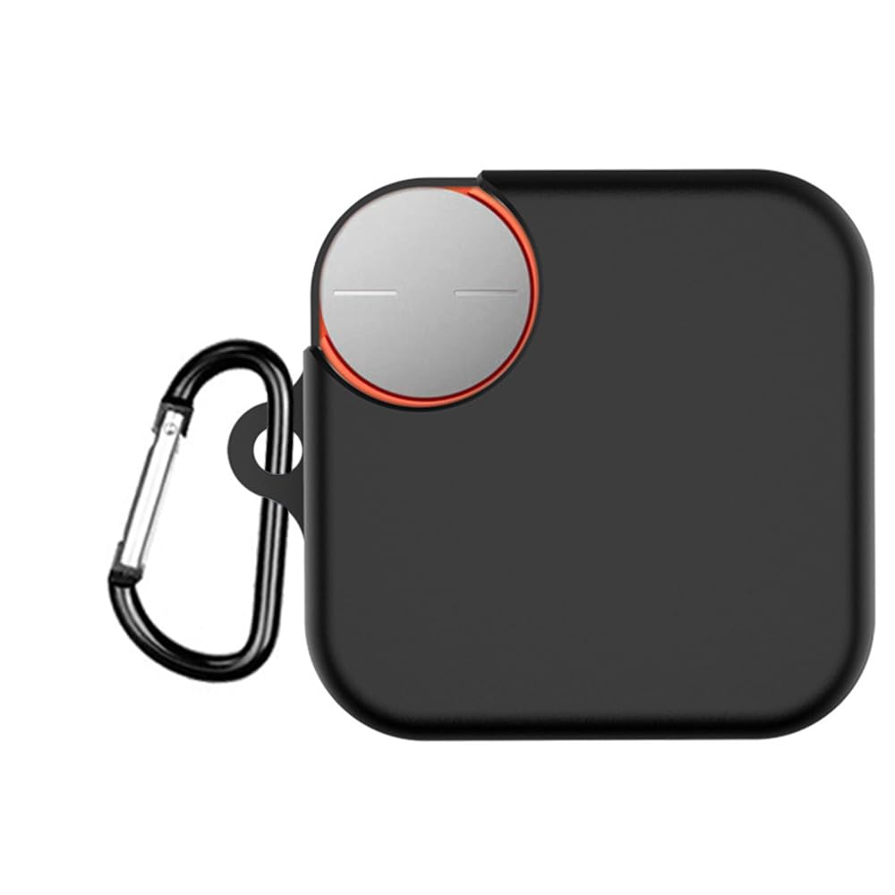 Silicone Cover Case for CMF Buds Pro 2, Protective Earbuds Sleeve with Carabiner Headphone Case All-Round Protection for CMF BY Nothing Buds Pro 2, Drop-proof and Dust-proof Accessories (Black)