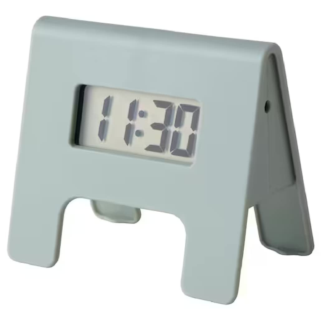 I-K-E-A KUPONG Alarm Clock Green Polypropylene Plastic 1 ½x2 ¼