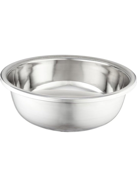 Generic Stainless Steel Mixing Bowl – Heavy-Duty, Rust-Resistant Prep Bowl for Baking, Salad, Dough & Food Storage – Dishwasher Safe, Deep Design with Rolled Rim