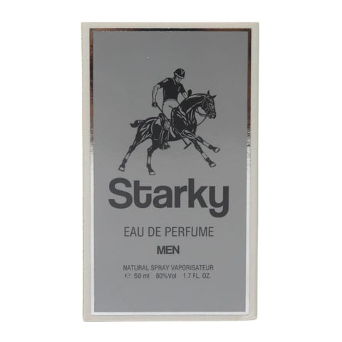 Starky Eau De Perfume Natural Spray Vaporisateur For Men-Grey-50ml