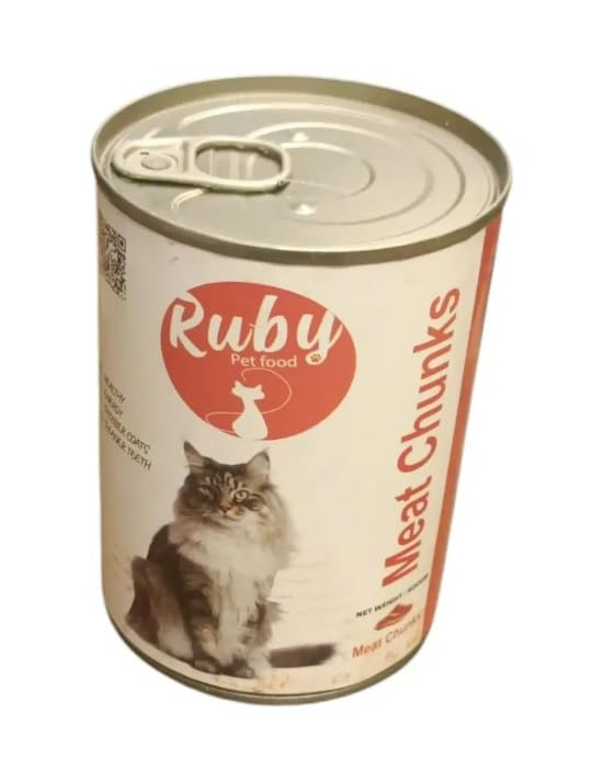 Ruby With Meat chunk cat wet food 400g