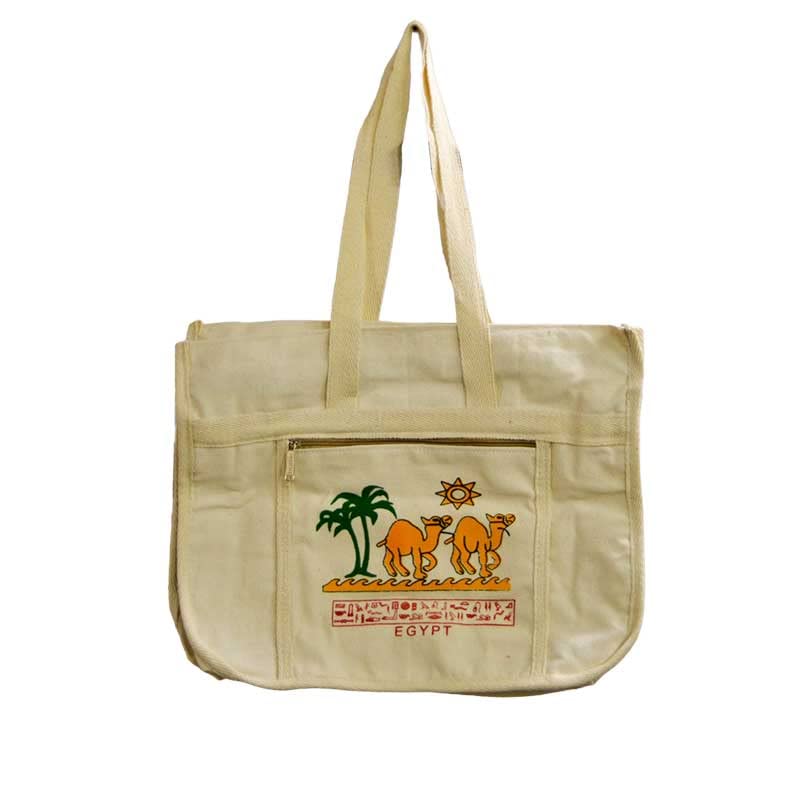 Egypt Antiques Antex Shoulder Bag For Women Camel Handmade 100% ian Cotton