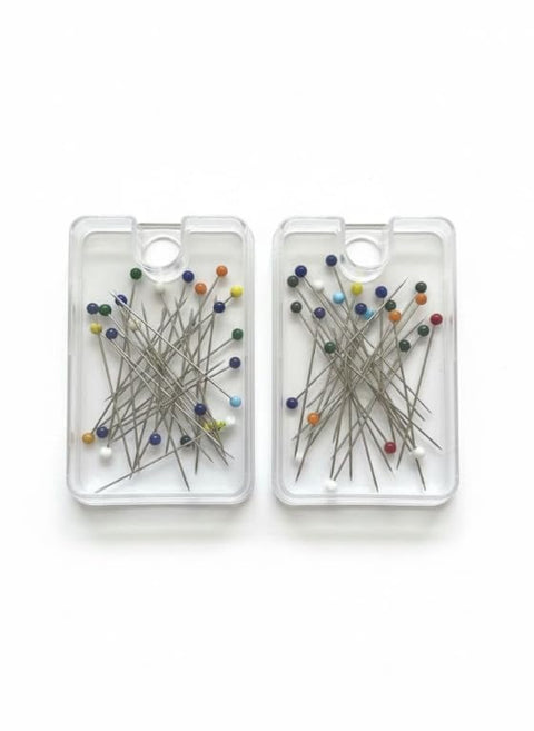 2 Pack Hijab Pins Long Sewing Pins Colorful Heads, Handicrafts