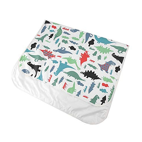 Moro Moro 3 Urine Pad, Convenient To Use, Changing Mat Prevent The Urine Leakage, (Green Dinosaur)