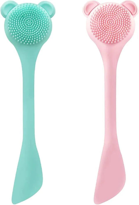 Silicone Face Mask Brush,1 Pcs Facial Mask Applicator,Makeup Removel Scrubber,Lips Face Cleansing Exfoliating Brush Hairless Body Lotion And Body Butter Applicator Tools