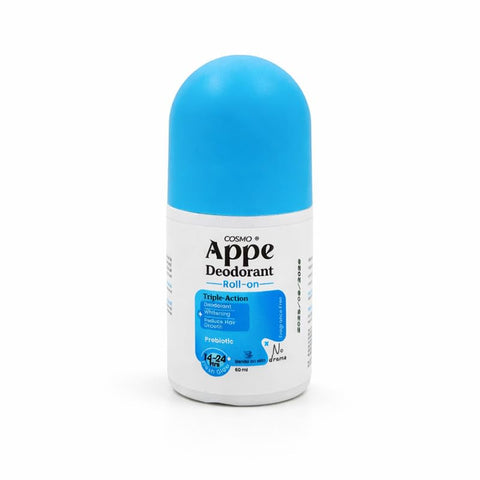 COSMO APPE "No Drama" Fragrance-Free Roll-On Deodorant - 4-in-1 Clinical Care - 60ml