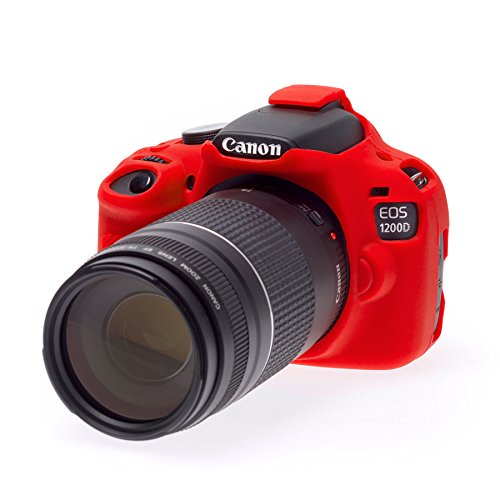 Combo Of Silicon Protective Case With 9 Pieces Cleaning Kit For Canon 1200D Camera