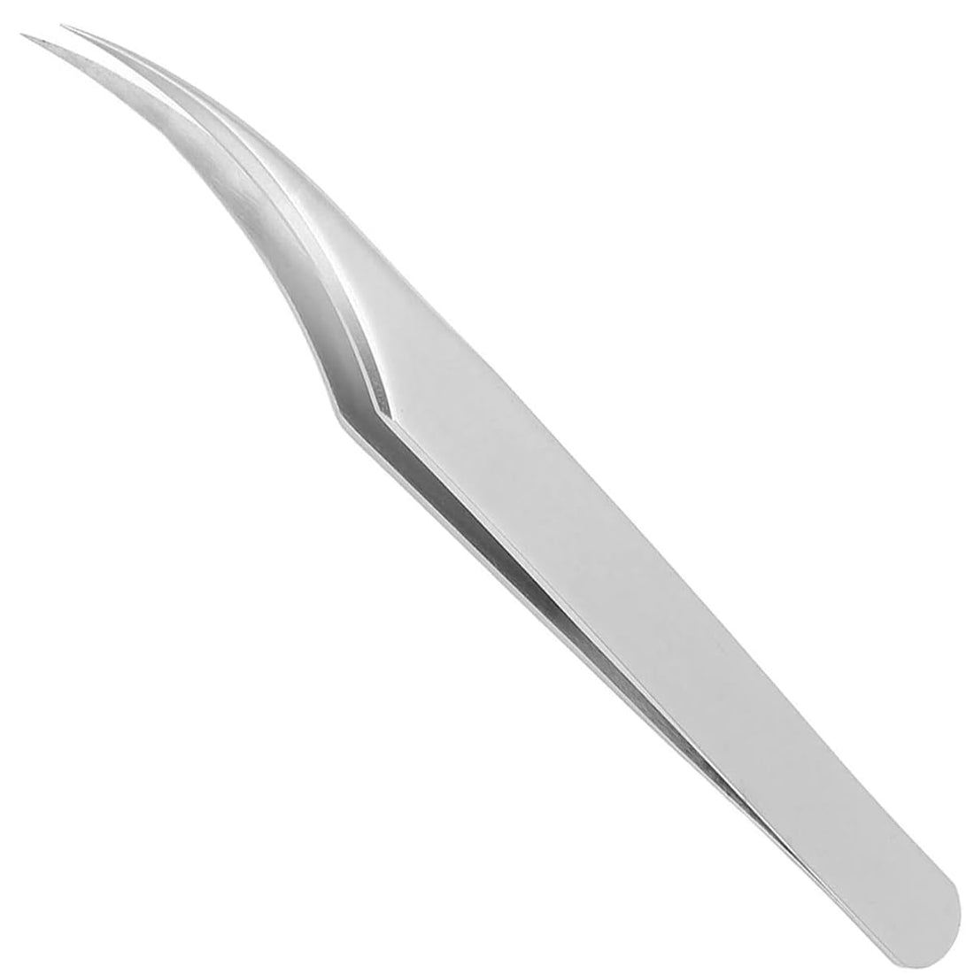 Lash Extension Tweezers - Professional Stainless Steel Lash Extension Tweezers, Precision Beauty Tool for Eyelash Extensions and Manicure (2)