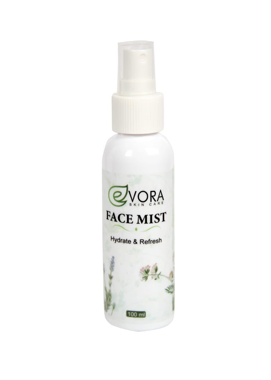 Evora Cosmetics Face Spray, Hydrating & Refreshing Facial Mist, 100ml