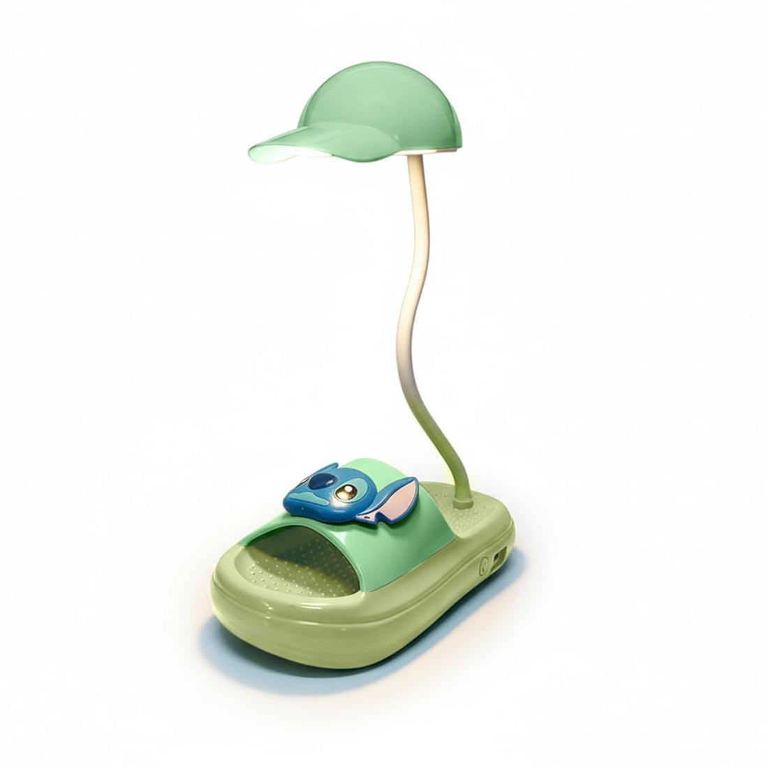 LED Desk Lamp with 3 Brightness Levels, Foldable Adjustable Table Light, Soft Glow Reading Study Lamp with Power Switch for Bedside Office (Shadow lime & Bright lime green)