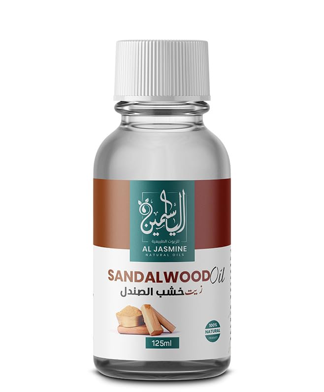 Aljasmine Sandalwood Multi-Benefit Gel for Skin Rejuvenation | Improves Skin Tone | Calms the Nervous System | Relieves Pain from Sports Injuries | Promotes Wound Healing and Ideal for Massage (125ml)