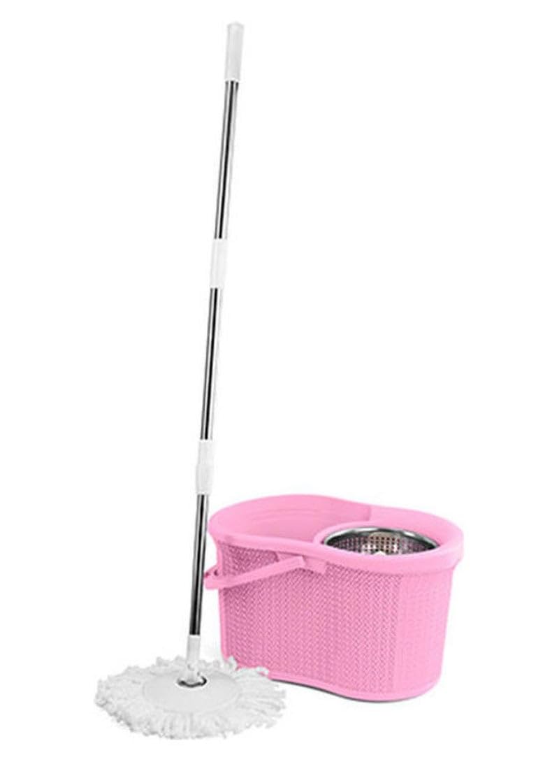 Helal & Silver Star Palm Bucket with Spin Metal Wringer Rose