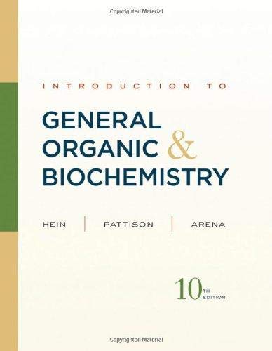 Introduction to General, Organic, and Biochemistry ,Ed. :10