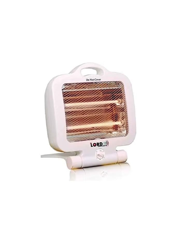 Alwardian Electronics Quadruple Heater, 1000 Watts, 2 Candles, 2 Candles, or 1 Candle, Fast Heating Ventilation Vents 1 Year Warranty White