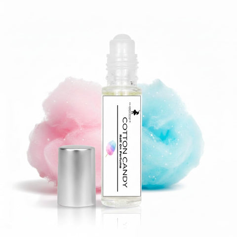 Glamour D Nour Cotton Candy Roll on Perfume 8 ml, Transparent