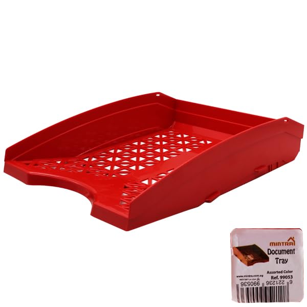Mintra Document Tray Plastic 1 Level Multicolor Model 99053