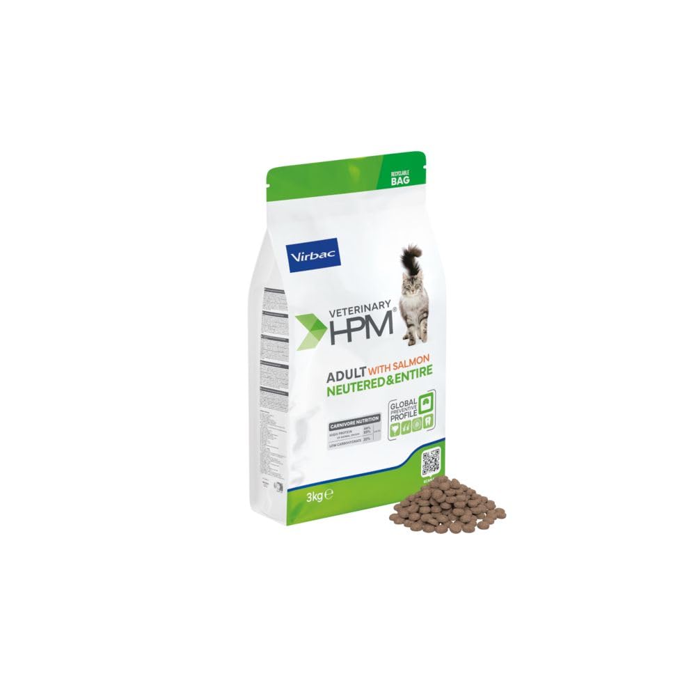 Virbac Adult With Salmon Neutered & Entire Cat 1.5 kg