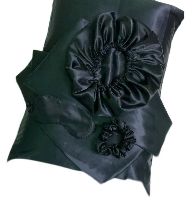 4 in 1 Luxury Satin Hair Care Set; Choose Colors as Per Availability