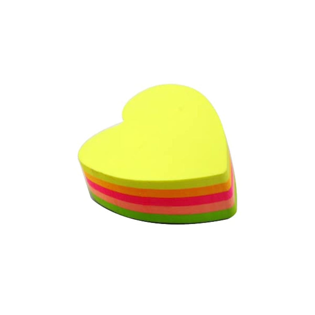 MERRY Sticky Notes 45 × 45 mm 125 Sheets Heart Shape Multicolor Model SN4531