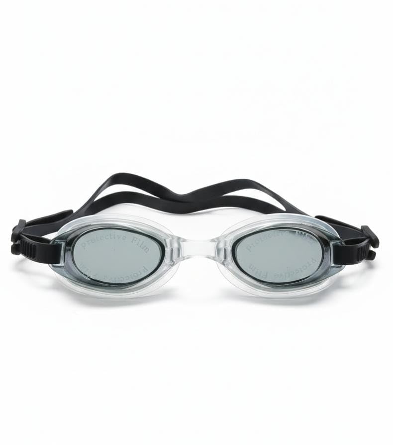 Spaceshoop Professional Swimming Goggles Anti-Fog Leak-Proof UV Protection Wide Vision Soft Silicone Gasket Adjustable Strap