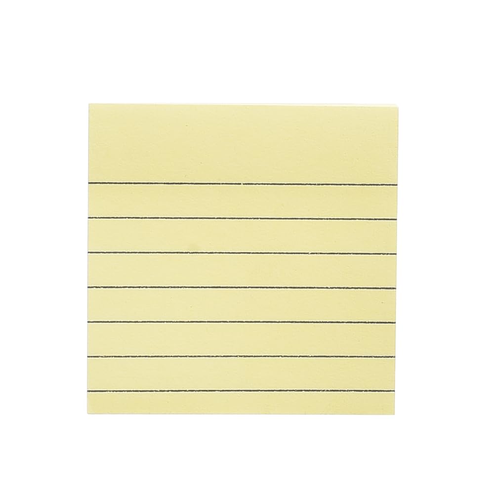Elmaayergy H208-2 S1-3 Lined Sticky Note 3 * 3 With Durable Material, Suitable For School And Home