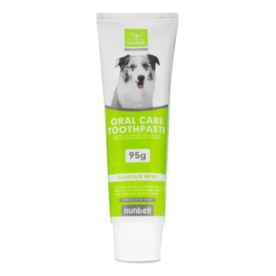 Nunbell Oral Care for Dogs, Mint Flavour, 95g