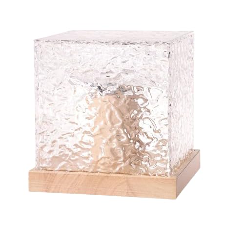 Modern Transparent Material Square Wood Base Smart Plug In Power Outlet For Bedrooms And Offices Smart Coordination ka