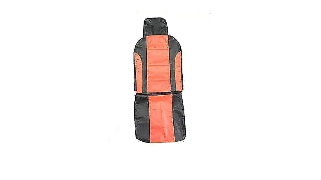 Full Car Seat Set of 8 Leather Covers - Red Black