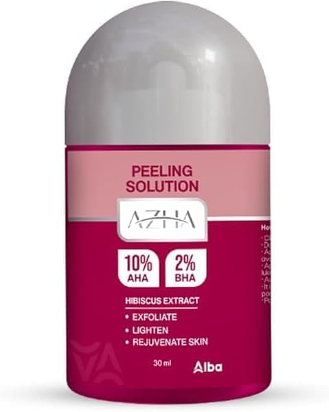 Azha Peeling Solution 10% AHA 2% BHA For All Skin Types 30Ml