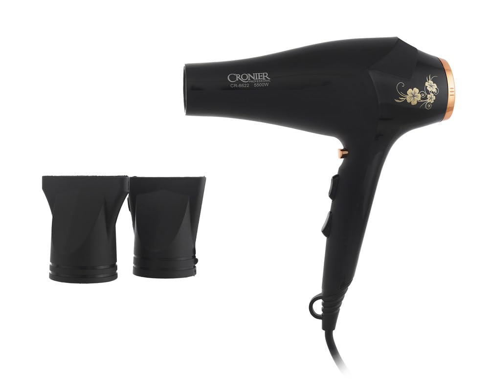 Cronier Cr-6622 Hair Dryer - Black