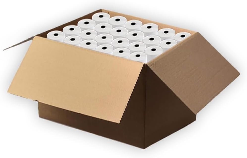 5.8cm Thermal Printing Paper for Instant & Visa Multi-Use Machine High Quality Thermal Printer Paper (Thermal Printing Roll) THERMAL PAPER (50, 18m)